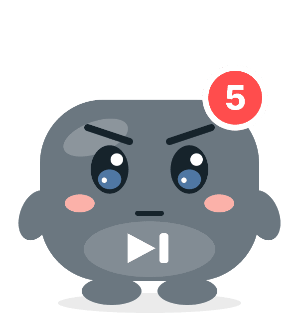 Skip, the gray Skip button